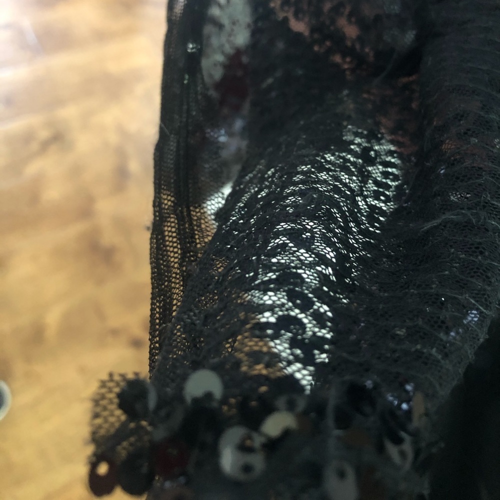 Aidan Mattox Sequin 2 Piece Gown - Picture 11 of 13